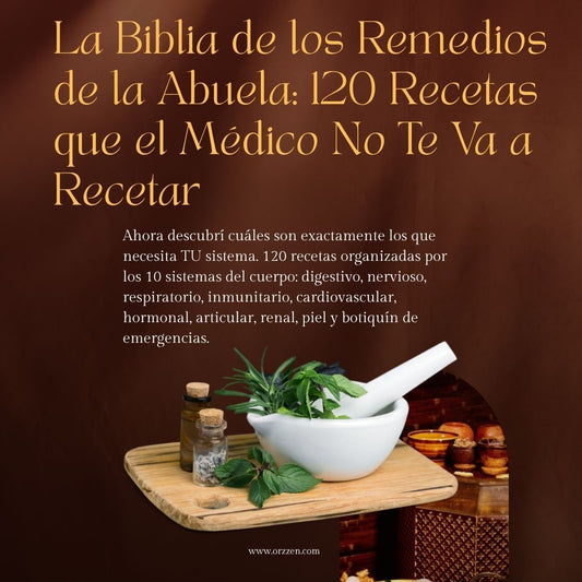 La Biblia de los Remedios de la Abuela: 120 Recetas que el Médico No Te Va a Recetar